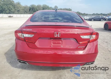 2021 Honda Accord Sport из США, поврежденный, VIN 1HGCV1F39MA074606